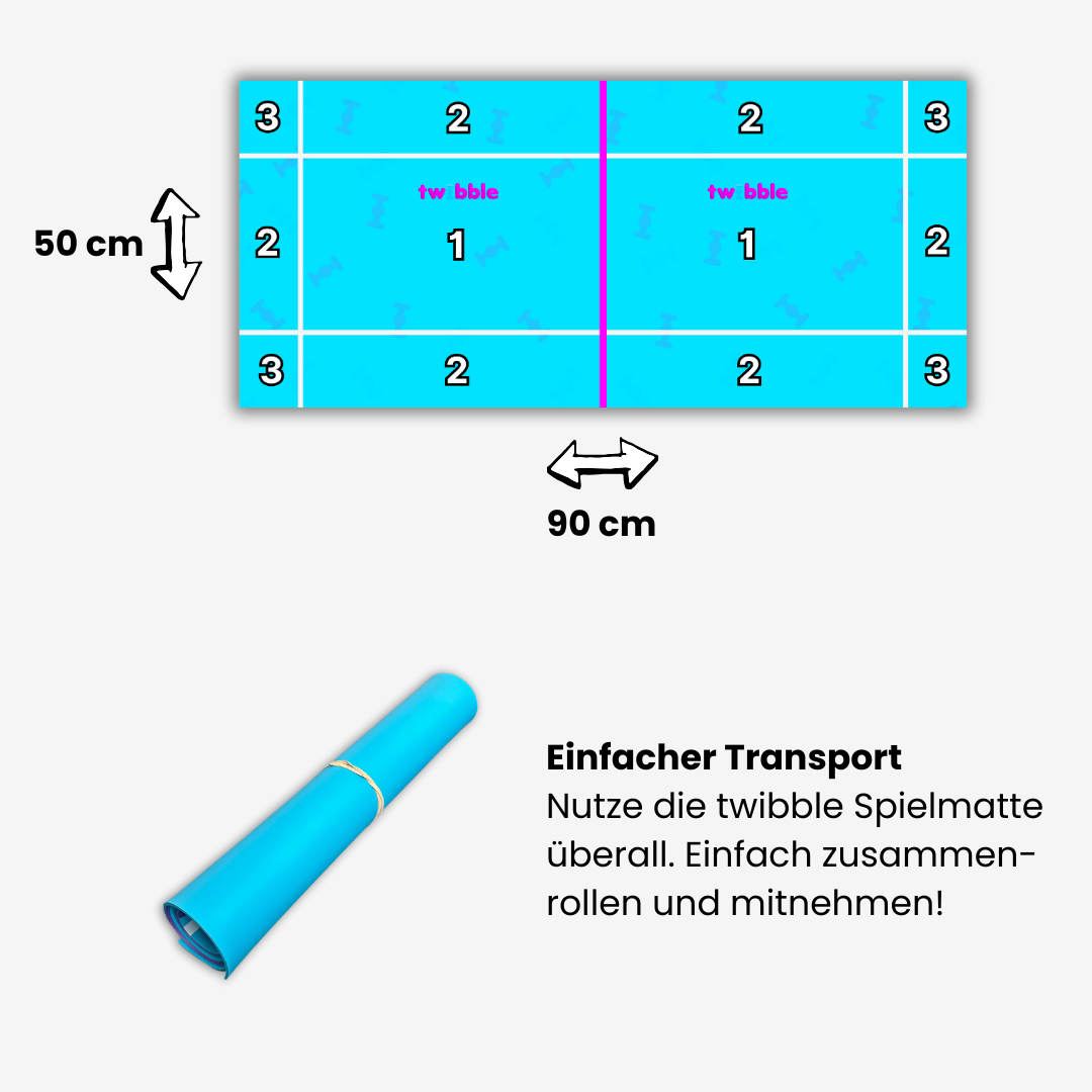 Spielmatte + twibble Pro Set